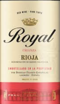 (image for) Bodegas Franco-Espanolas "ROYAL" Rioja Crianza 2019 [WE 90]